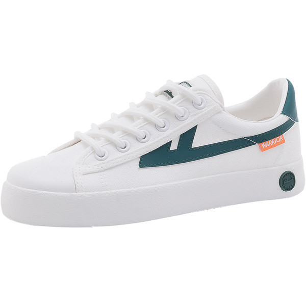 Alkalmi férfi tornacipő lapos talppal és fényvisszaverő elemekkel