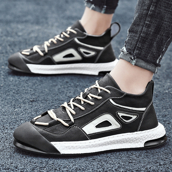 Férfi tornacipő új modellje fűzővel és légkamrával