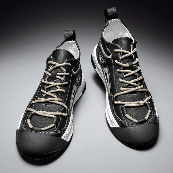 Férfi tornacipő új modellje fűzővel és légkamrával