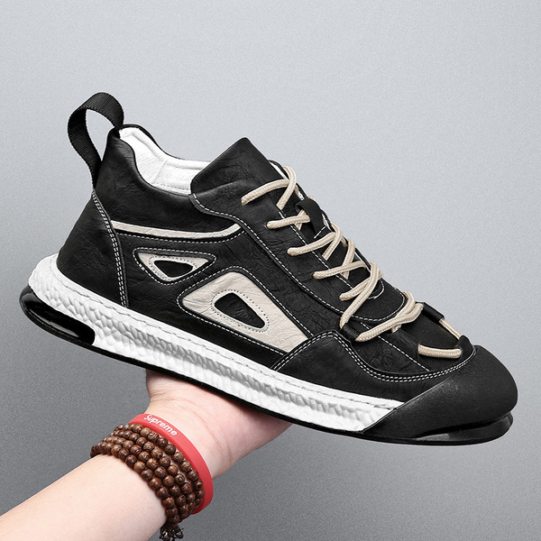 Férfi tornacipő új modellje fűzővel és légkamrával