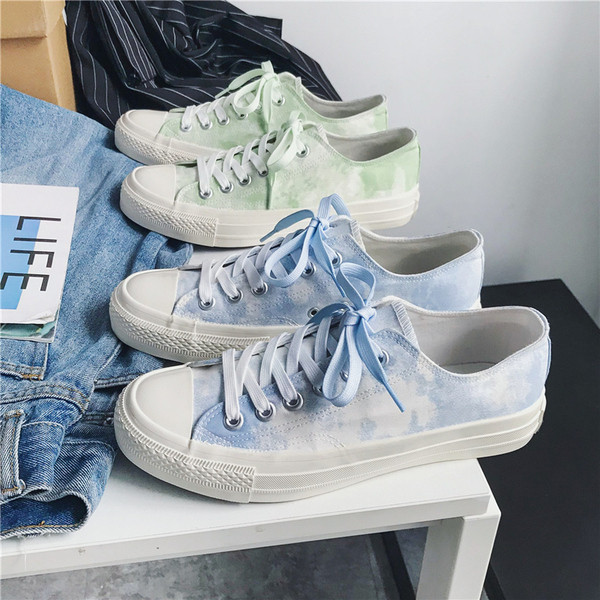 Márvány textil hatású férfi tornacipő