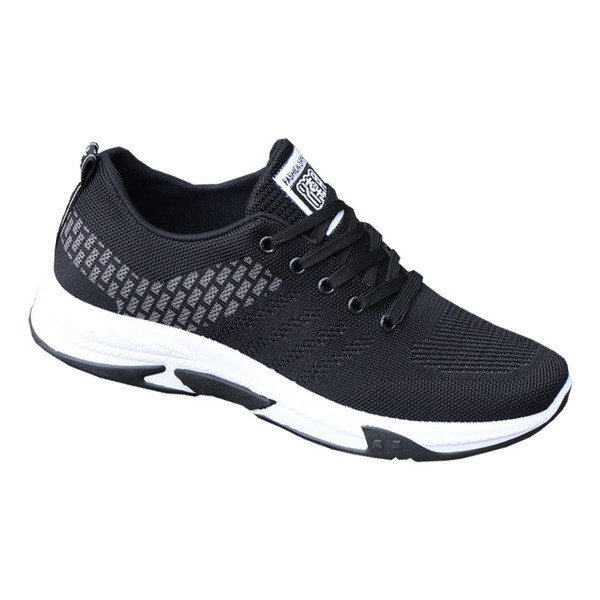 Férfi tornacipő hálós és lapos talppal