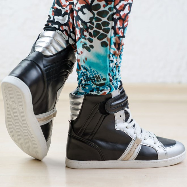 Дамски високи Кецове Urban в черно