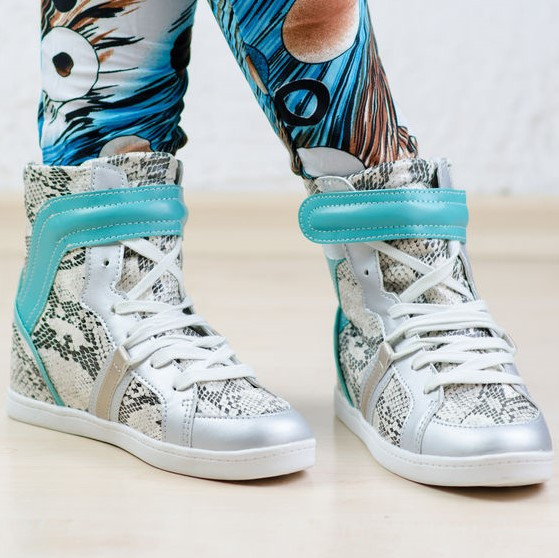 Дамски високи Кецове Urban змийско