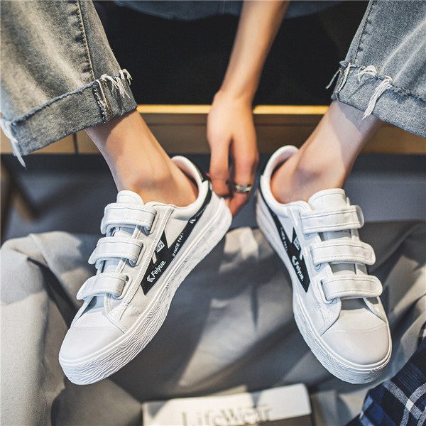 Férfi tornacipő textil ragasztóval