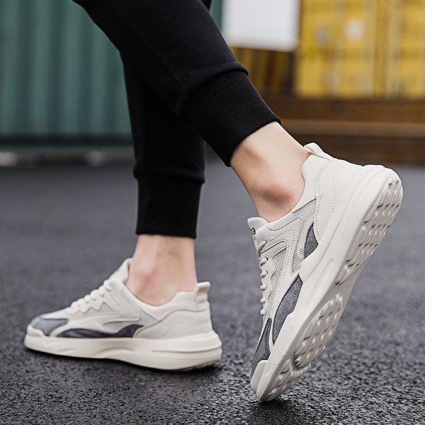 Légáteresztő férfi alkalmi tornacipő