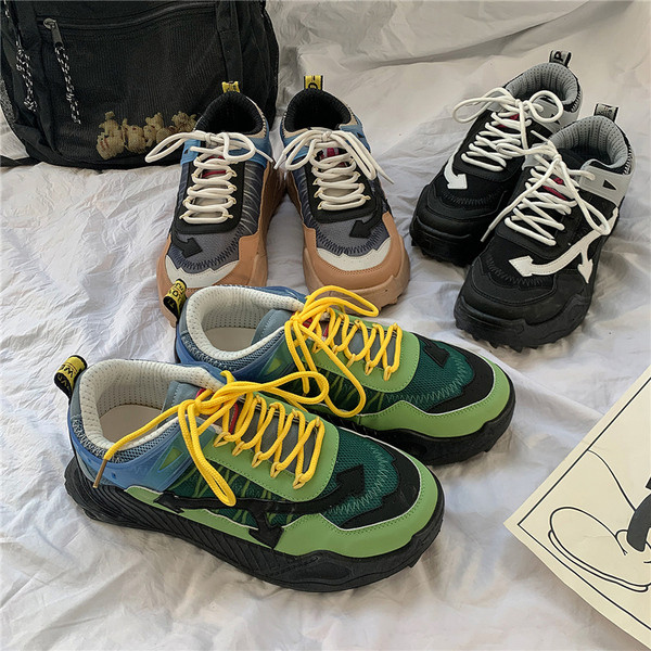 ÚJ Modell férfi tornacipő öko bőrből és textilből