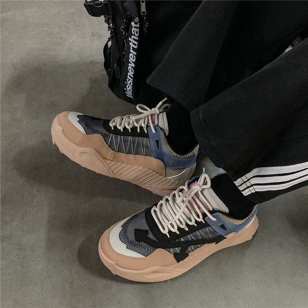 ÚJ Modell férfi tornacipő öko bőrből és textilből