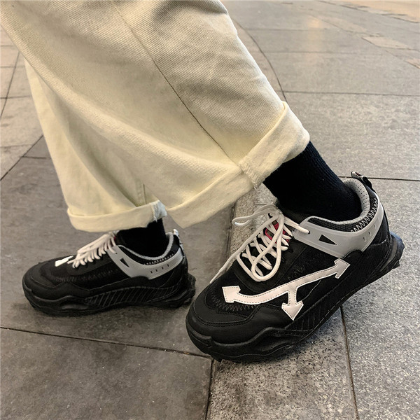 ÚJ Modell férfi tornacipő öko bőrből és textilből