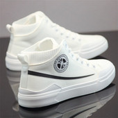 Vászon férfi tornacipő emblémával - két modell