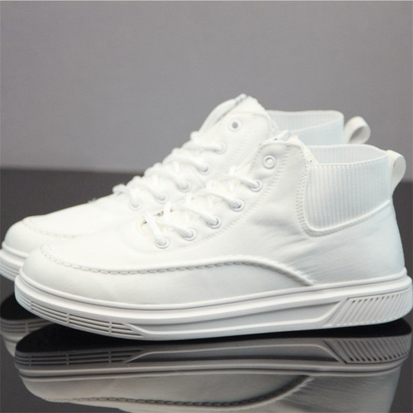 Férfi vászon tornacipő vastag talppal