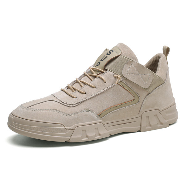 Férfi tornacipő fűzővel és lapos talppal