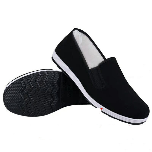 Férfi tornacipő textilből, lapos talppal