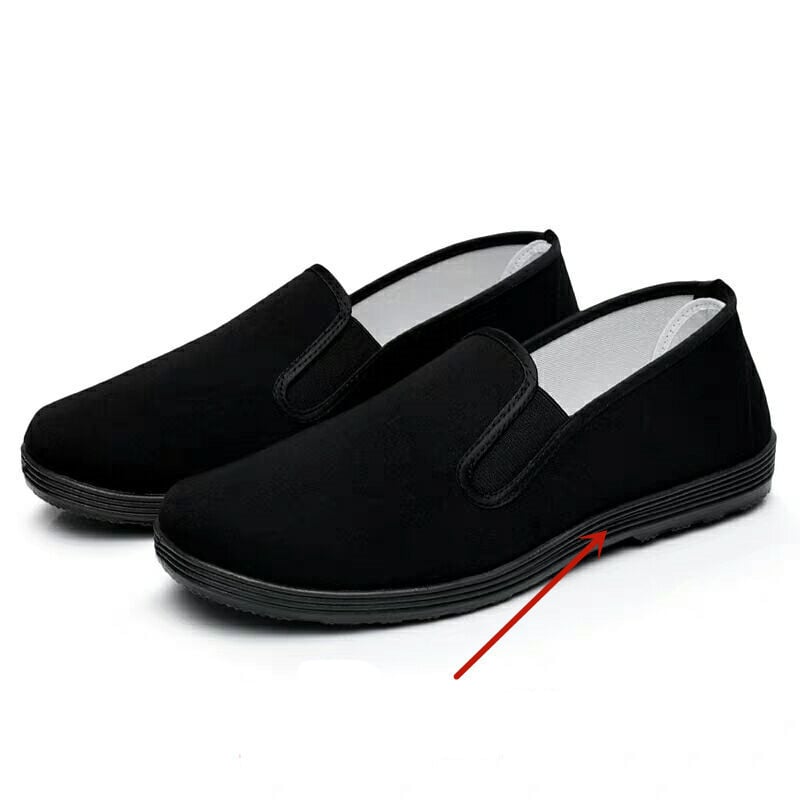 Férfi tornacipő textilből, lapos talppal