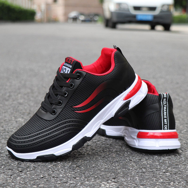 Férfi sport- és alkalmi tornacipő rátéttel