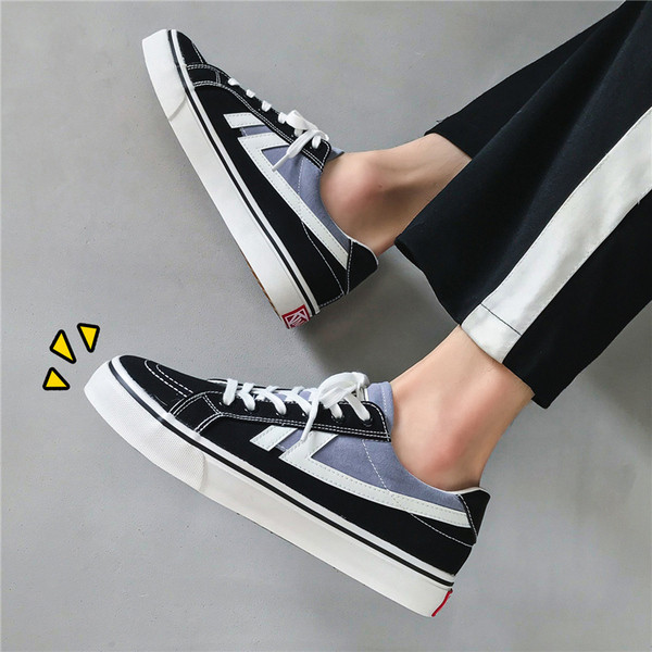 Eko velúrból készült férfi tornacipő lapos talppal