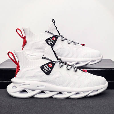 Légáteresztő, fűzős férfi textil tornacipő