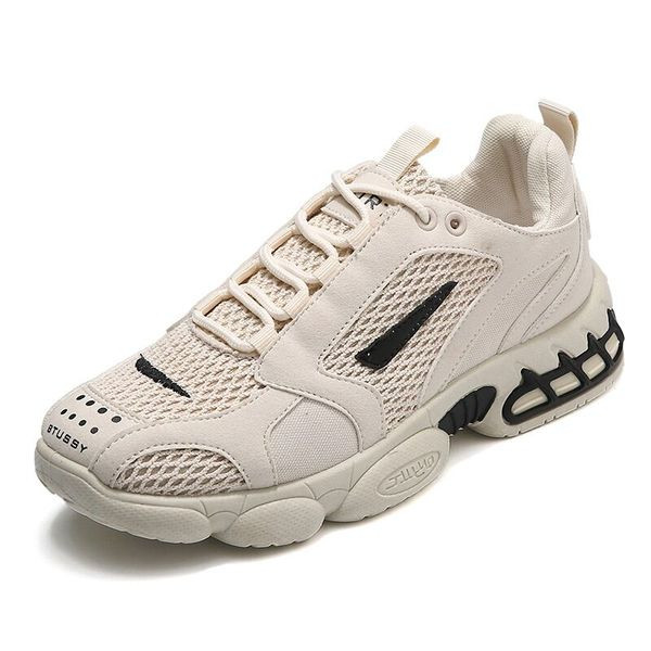 Alkalmi férfi tornacipő textilből - durva talppal