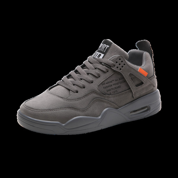 Alkalmi férfi tornacipő légkamerával és felirattal