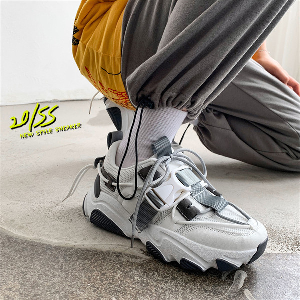 Férfi alkalmi tornacipő ÚJ modell fűzős