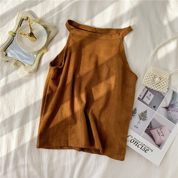 Alkalmi női felső sima modell kerek nyakkivágással