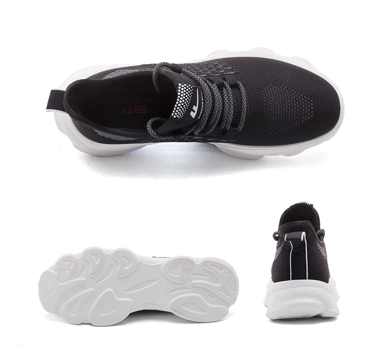 Kareda talla ja paeltega hingavad meeste tekstiilist tossud