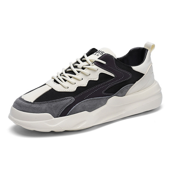 Paelte ja mustriga sportlikud ja igapäevased meeste tossud