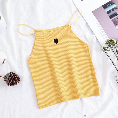 Naiste vabaaja topp õhukeste rihmade ja ovaalse kaelusega