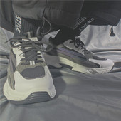 Meeste vabaaja tossud paelte ja paksu tallaga