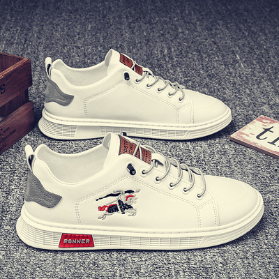 Eko-nahast värvilise tikandiga vabaaja meeste tossud