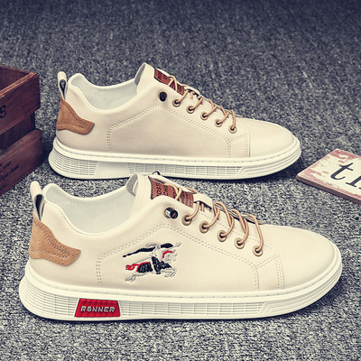 Eko-nahast värvilise tikandiga vabaaja meeste tossud