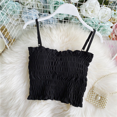 Naiste igapäevane lühike peenikeste rihmadega rinnakorv