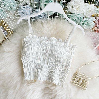 Naiste igapäevane lühike peenikeste rihmadega rinnakorv