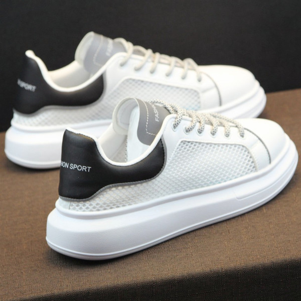 Novi model muških tenisica sa debelim đonom i vezom