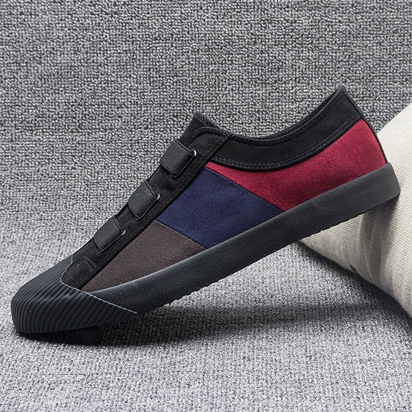 Alkalmi bőr tornacipő elasztikus megkötővel - két modell