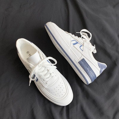 Férfi sportcipő műbőr nyakkendővel