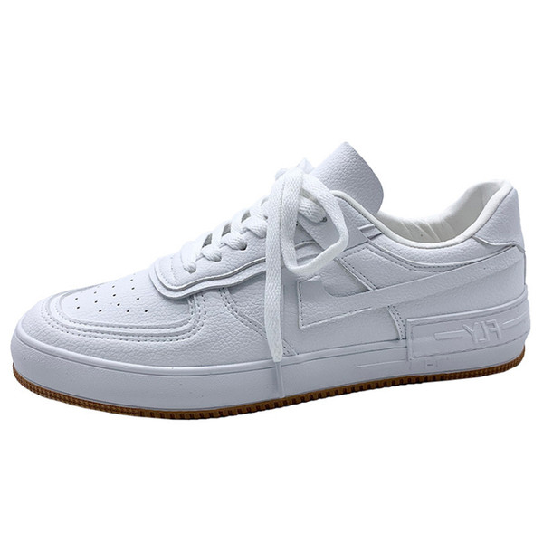 Férfi sportcipő műbőr nyakkendővel