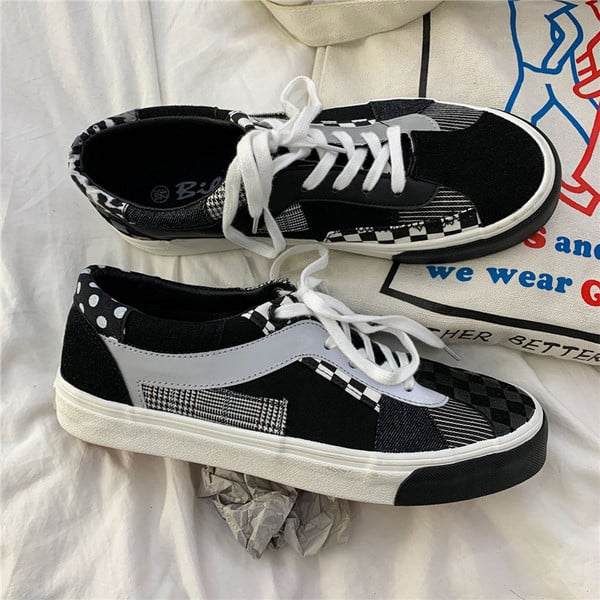 Lameda tallaga meeste tossud, must-valged