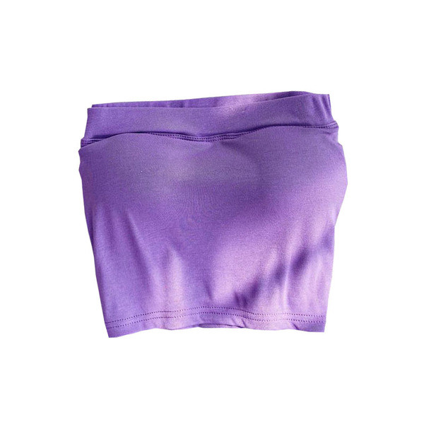 Ženski dnevni kratki bustier jednobojni model