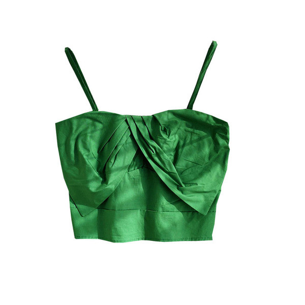 Lühike naiste igapäevane rinnahoidja õhukeste rihmadega