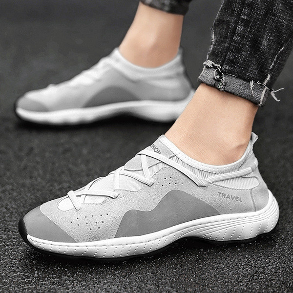 Férfi sportcipő lapos talppal