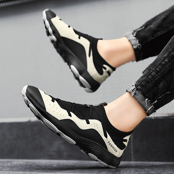 Férfi sportcipő lapos talppal