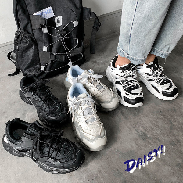 Meeste vabaaja tossud tekstiilist ja ökonahast paeltega