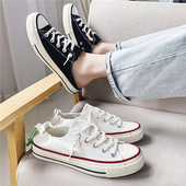 Meeste lõuendist tossud paelte ja lameda tallaga