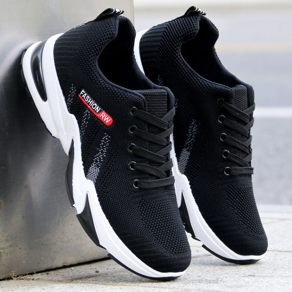 Alkalmi férfi tornacipő textilből - új modell