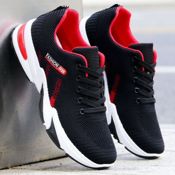 Alkalmi férfi tornacipő textilből - új modell