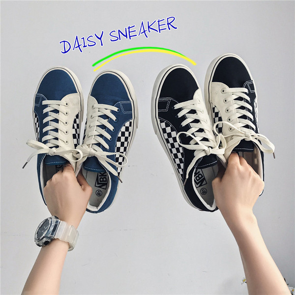 Alkalmi férfi tornacipő fűzős - textil