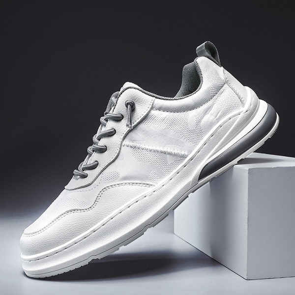 Sportlik-casual meeste tossud paelte ja valge tallaga