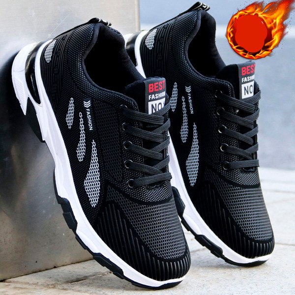 Alkalmi férfi tornacipő textil fűzővel