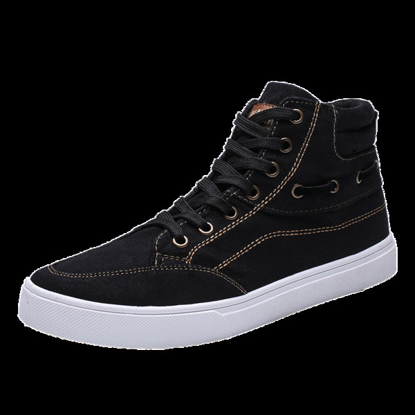 Uus paelte ja lameda tallaga meeste kõrgete tossude mudel